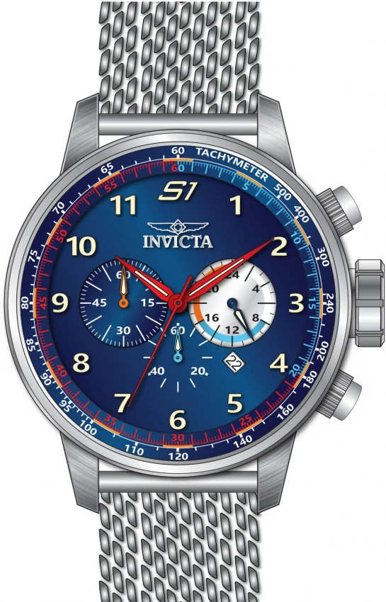 Reloj Invicta S1 Rally de hombre pulsera mesh 48 mm - Image 2