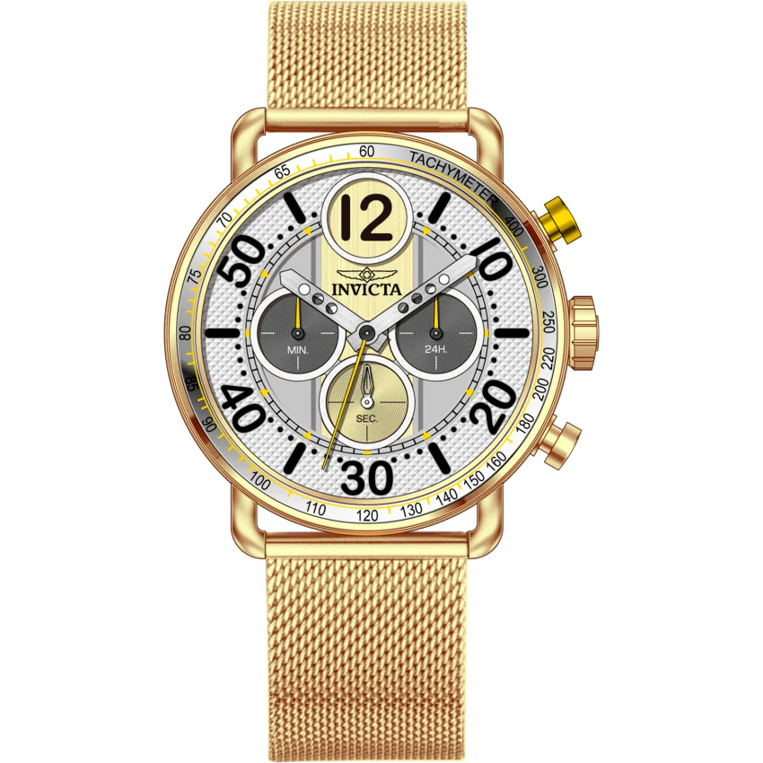 Reloj Invicta Speedway de hombre banda mesh 44 mm - Image 9