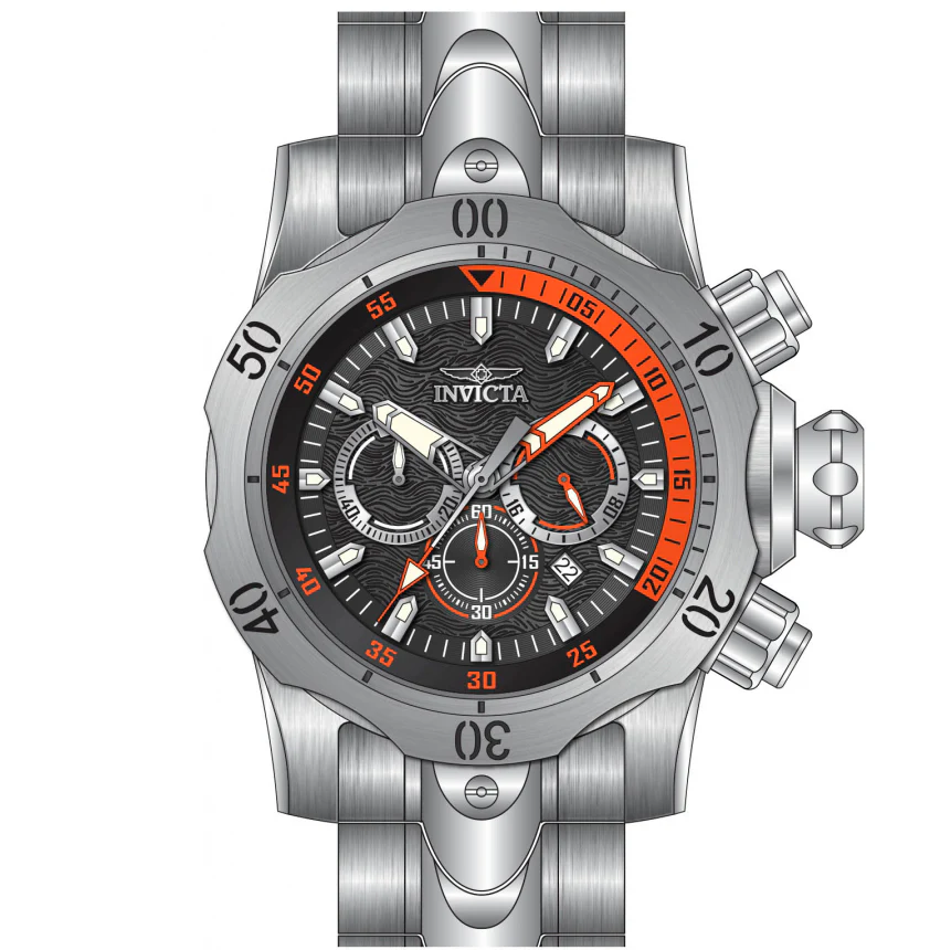 Reloj Invicta Venom de hombre pulsera de metal 53 mm - Image 7