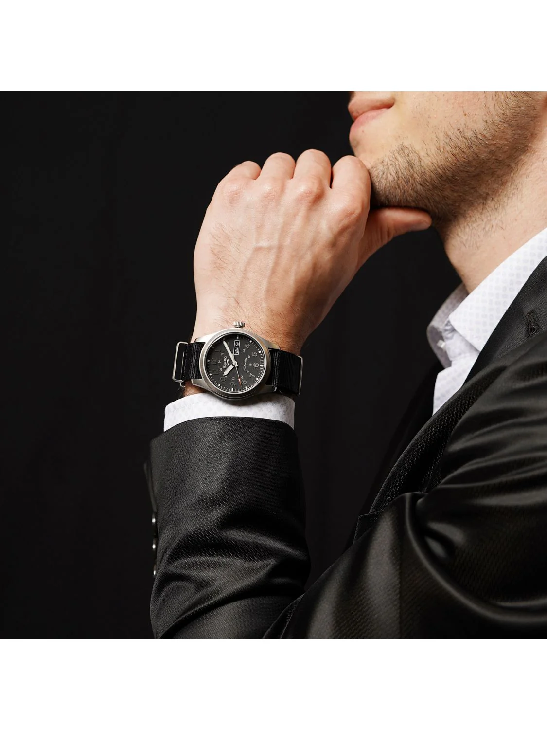 Serie 5 SRPG37K1 Reloj Seiko para Hombre Automático - Image 8