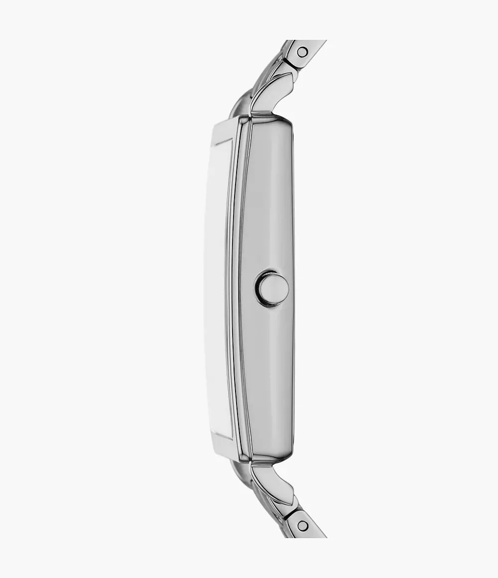 SKW3130 Reloj Skagen para dama pulsera de acero inoxidable cuadrado - Image 2