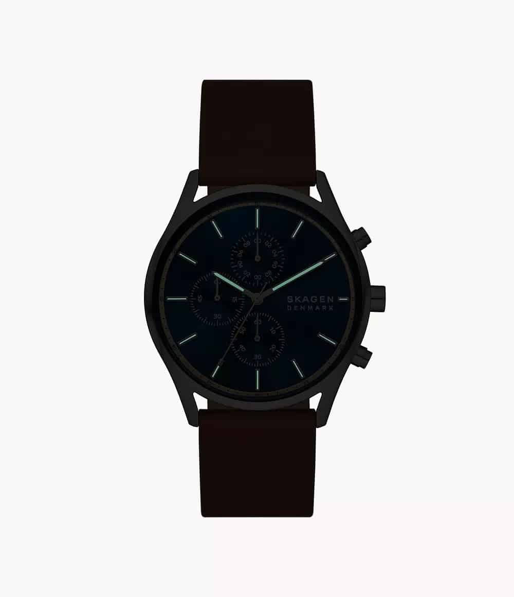 SKW6916 Reloj Skagen para caballero pulsera de piel - Image 3