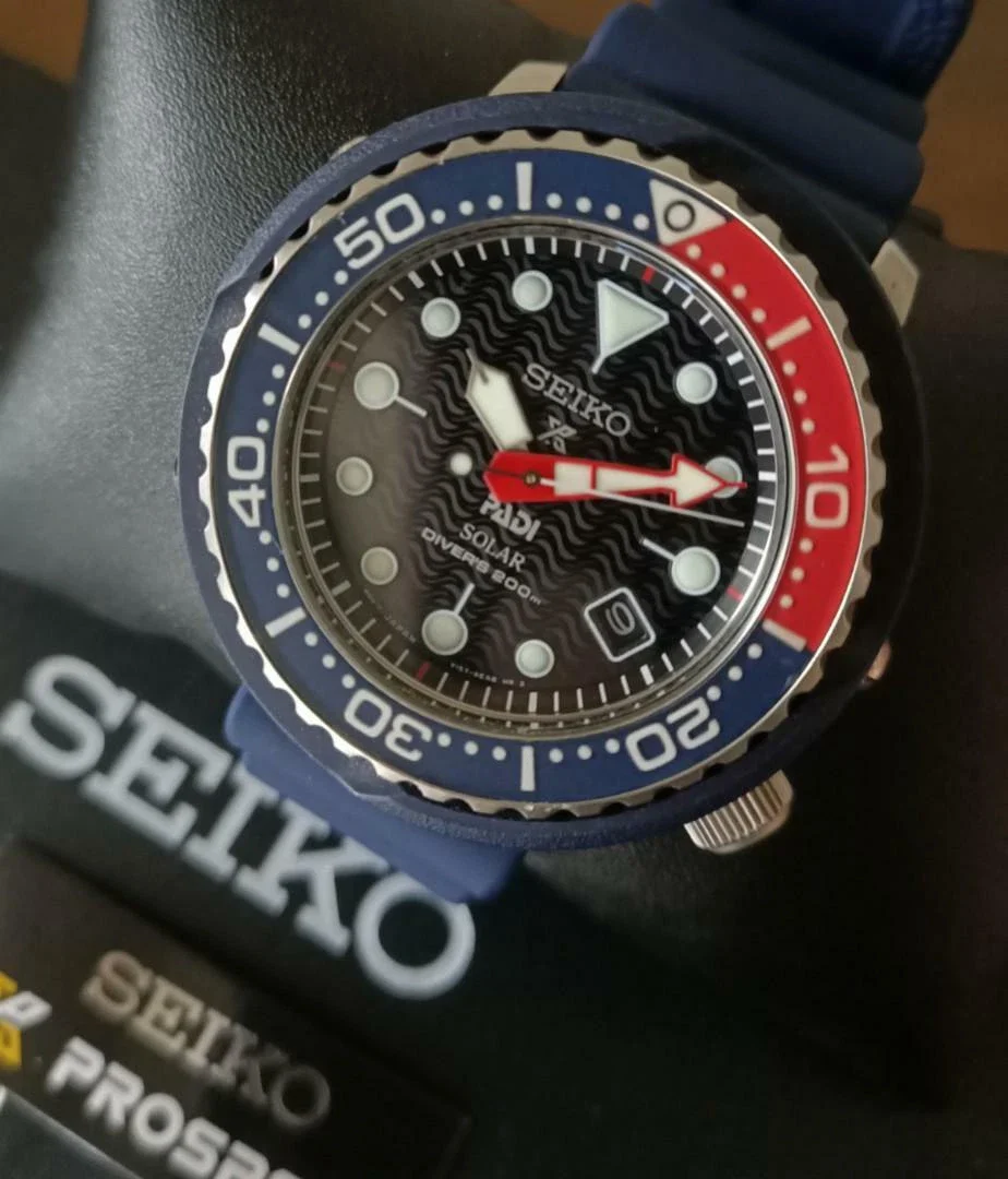 SNE557P1 Seiko Prospex Padi de hombre pulsera de caucho - Image 3