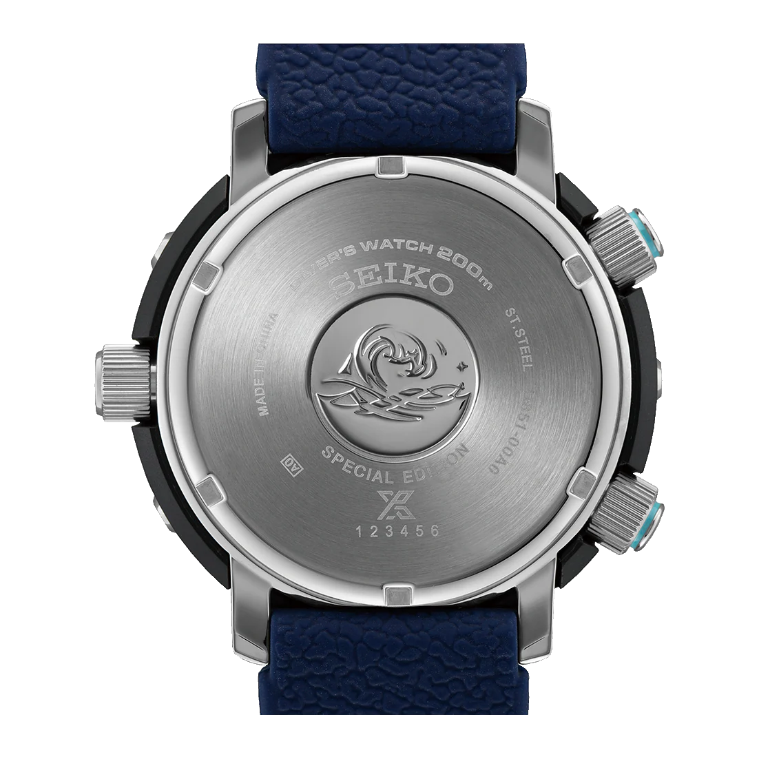 SNJ039P1 Seiko Prospex de caballero pulsera de caucho - Image 4
