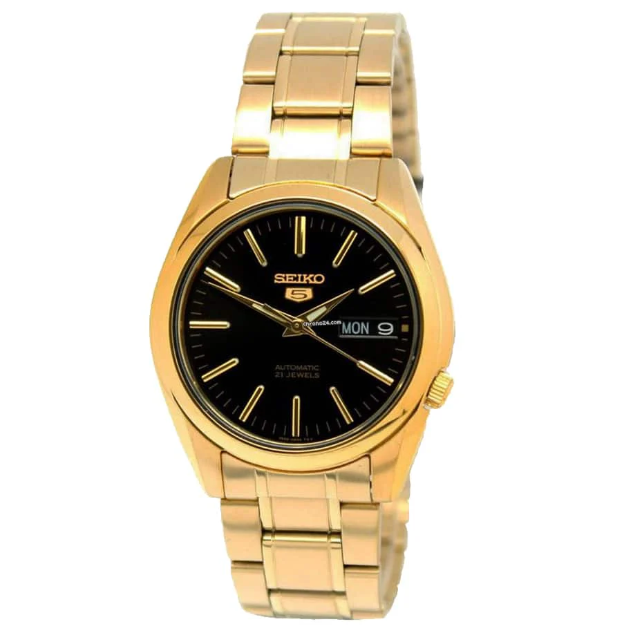 SNKL50K1 Seiko 5 reloj para hombre correa de acero