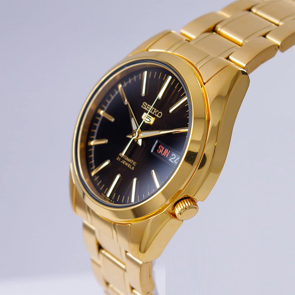 SNKL50K1 Seiko 5 reloj para hombre correa de acero - Image 2