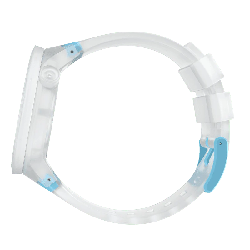SO27E105 Reloj Swatch Big Bold BlueInJelly unisex correa de caucho - Image 2