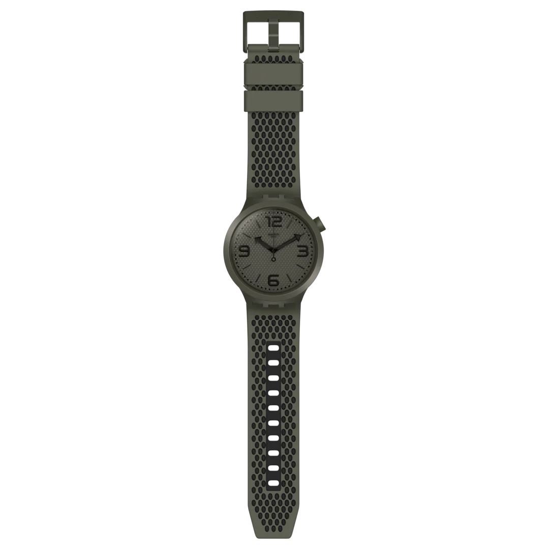SO27M100 Reloj Swatch Bbbubbles de caballero banda de silicona - Image 4