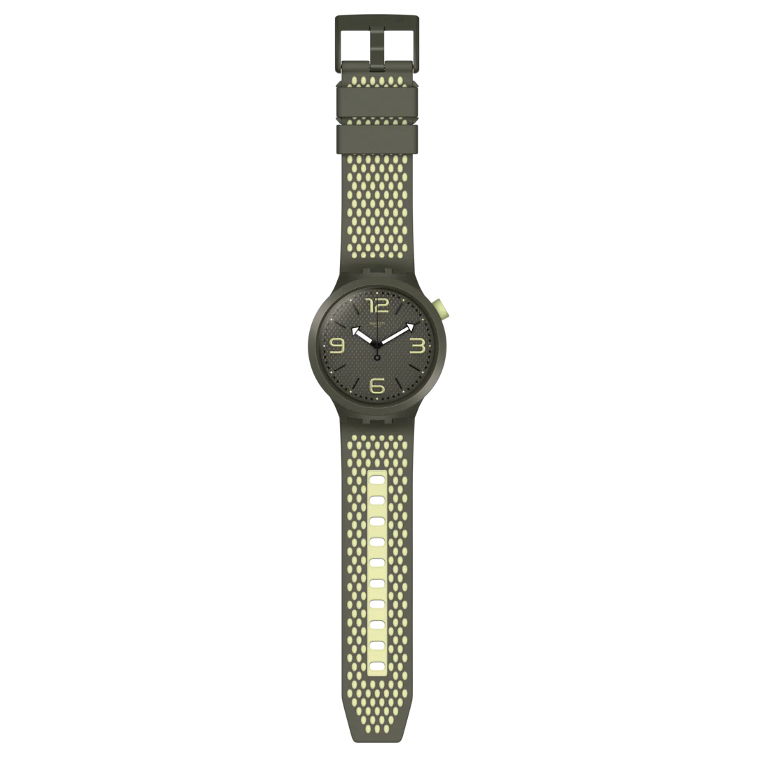 SO27M102 Reloj Swatch BBBlanco unisex correa de silicona - Image 4