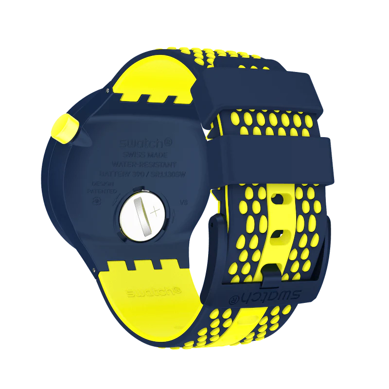 SO27N102 Reloj Swatch Bbneon de hombre pulsera de silicona - Image 3