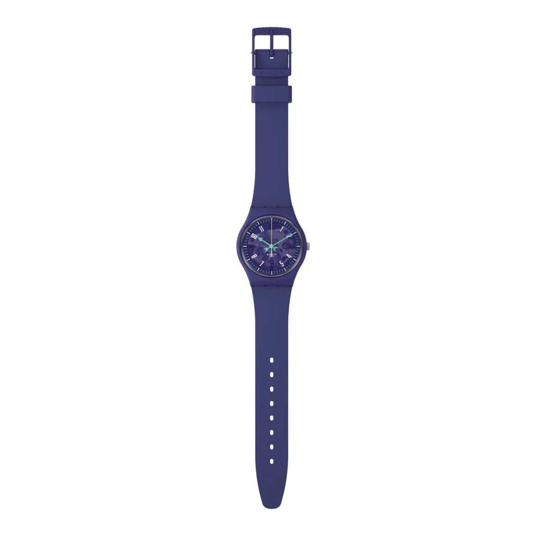 SO28V102 Reloj Swatch Photonic Purple unisex correa de silicona - Image 4
