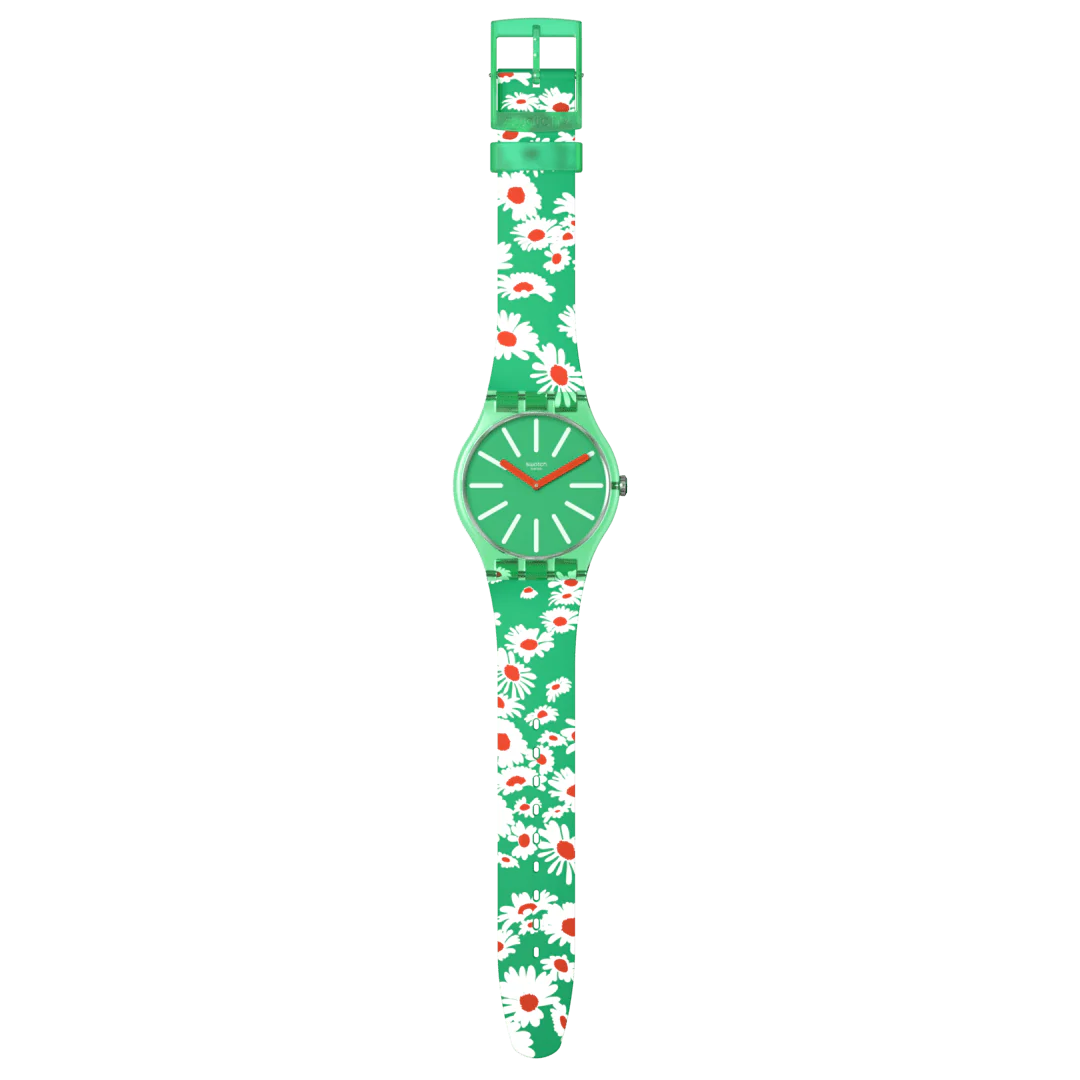 SO29G104 Reloj Swatch Meadow Flowers unisex banda de resina 41 mm - Image 3