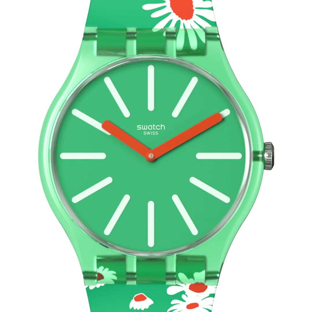 SO29G104 Reloj Swatch Meadow Flowers unisex banda de resina 41 mm - Image 4
