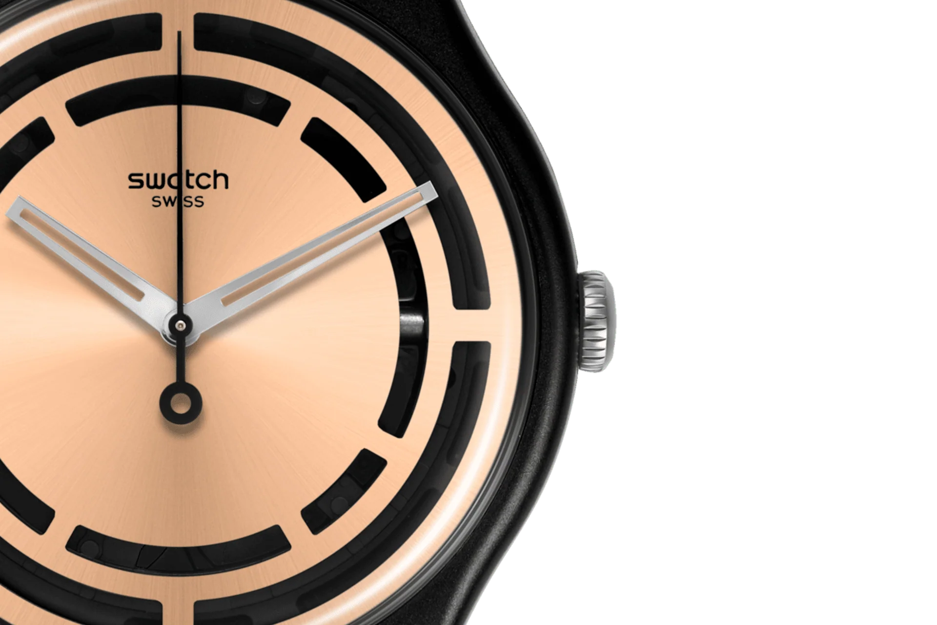 SO32B116 Reloj Swatch Clear Sign Unisex pulsera de silicona - Image 3
