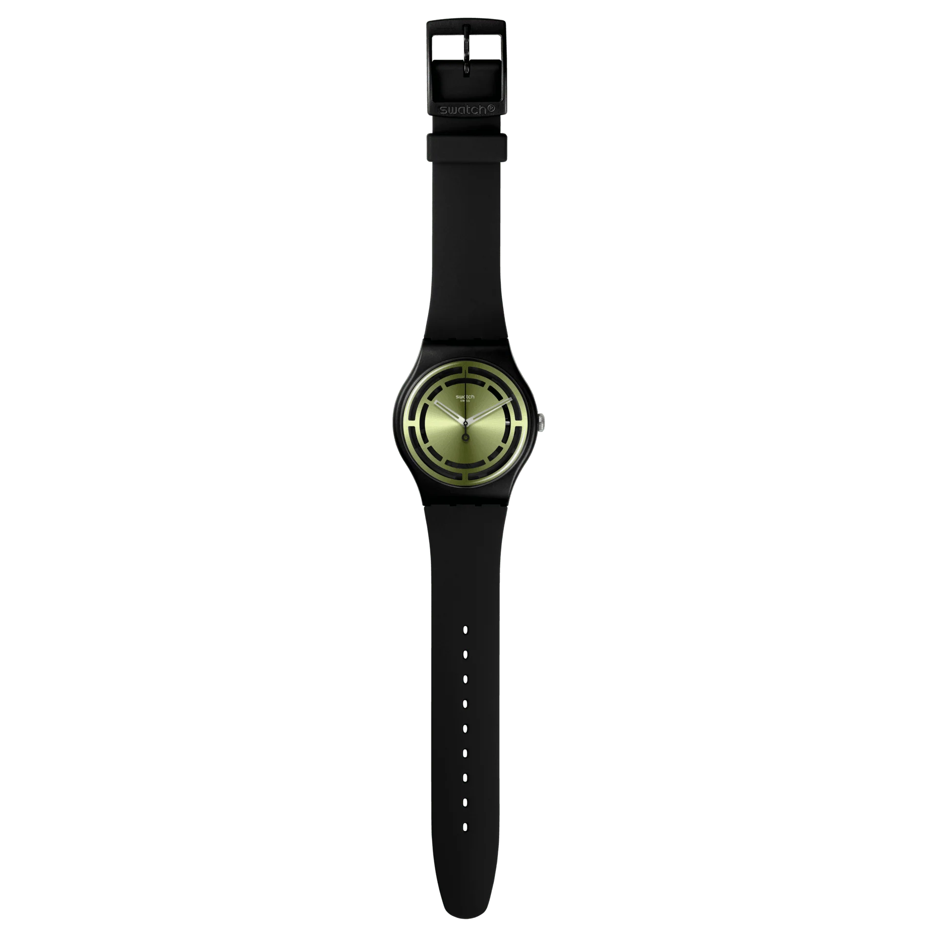 SO32B117 Reloj Swatch Leafy Line unisex correa de resina - Image 3