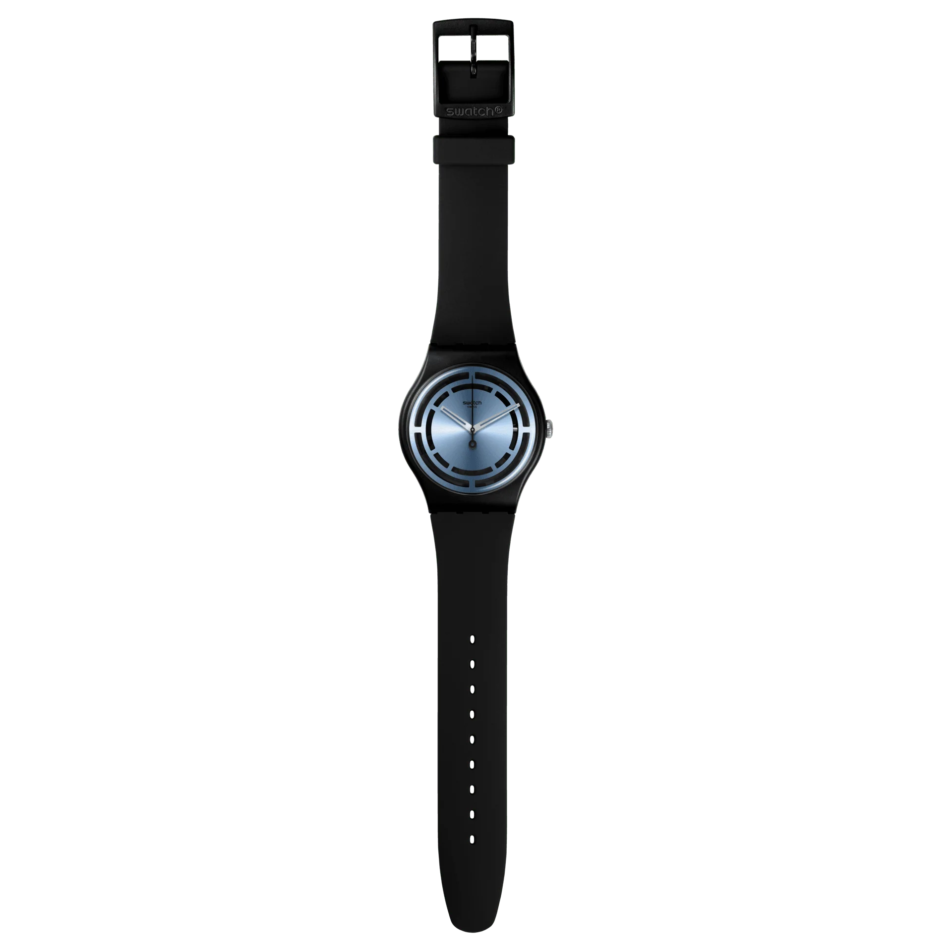 SO32B118 Reloj Swatch Circled Lines Unisex banda de resina - Image 3