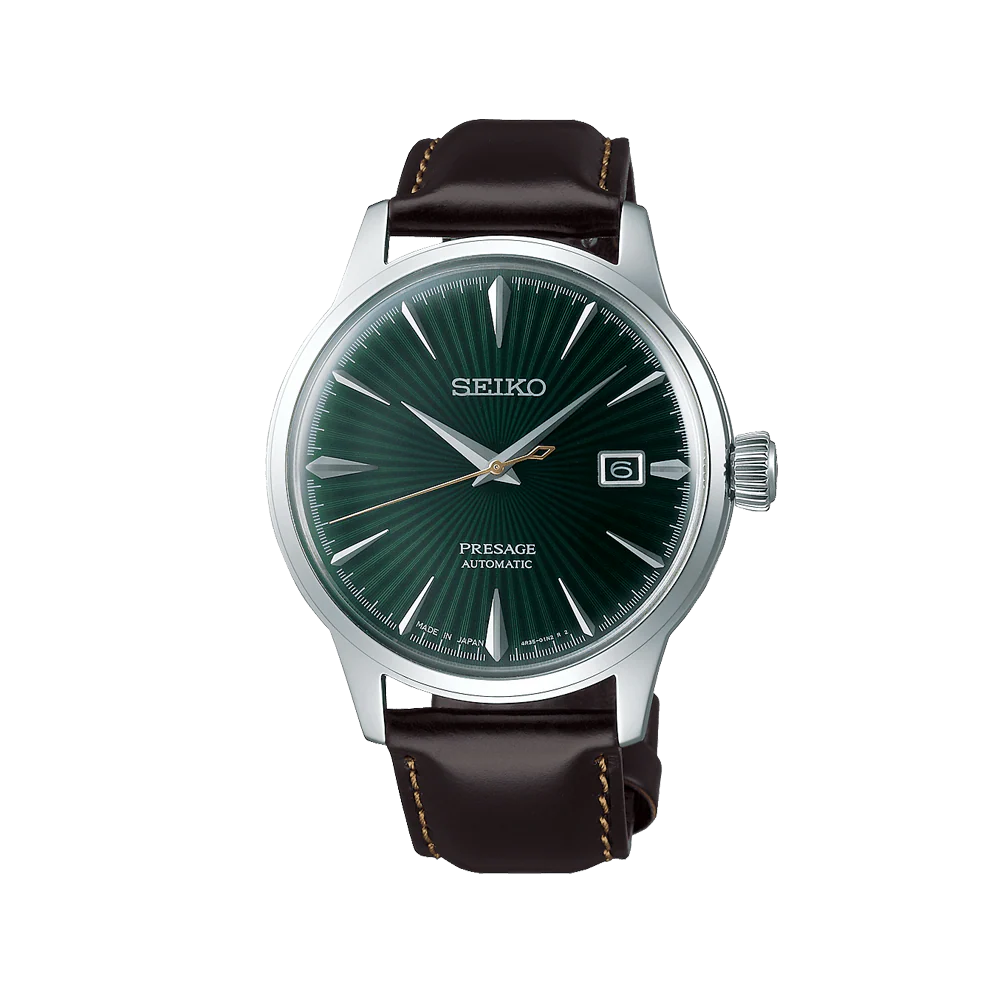 SRPD37J1 Reloj Seiko Presage Cocktail Time de caballero pulsera de piel