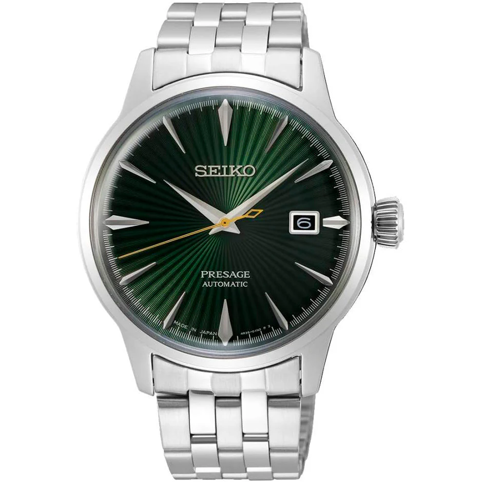 SRPE15J1 Reloj Seiko Presage Cocktail Mockingbird de hombre pulsera de metal