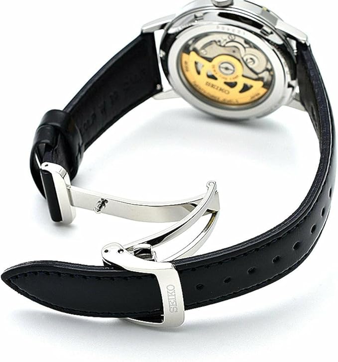 SRPE43J1 Reloj Seiko Presage de hombre pulsera de cuero - Image 4