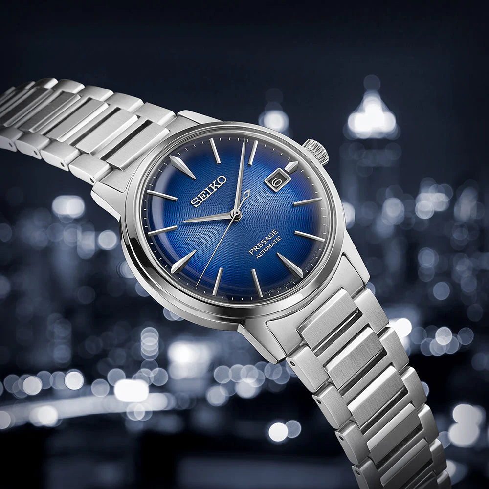 SRPJ13J1 Reloj Seiko Presage de hombre banda de metal 40 mm - Image 2