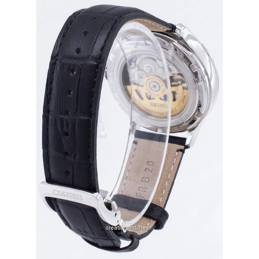 SSA379J1 Reloj Seiko Presage de hombre pulsera de cuero - Image 2