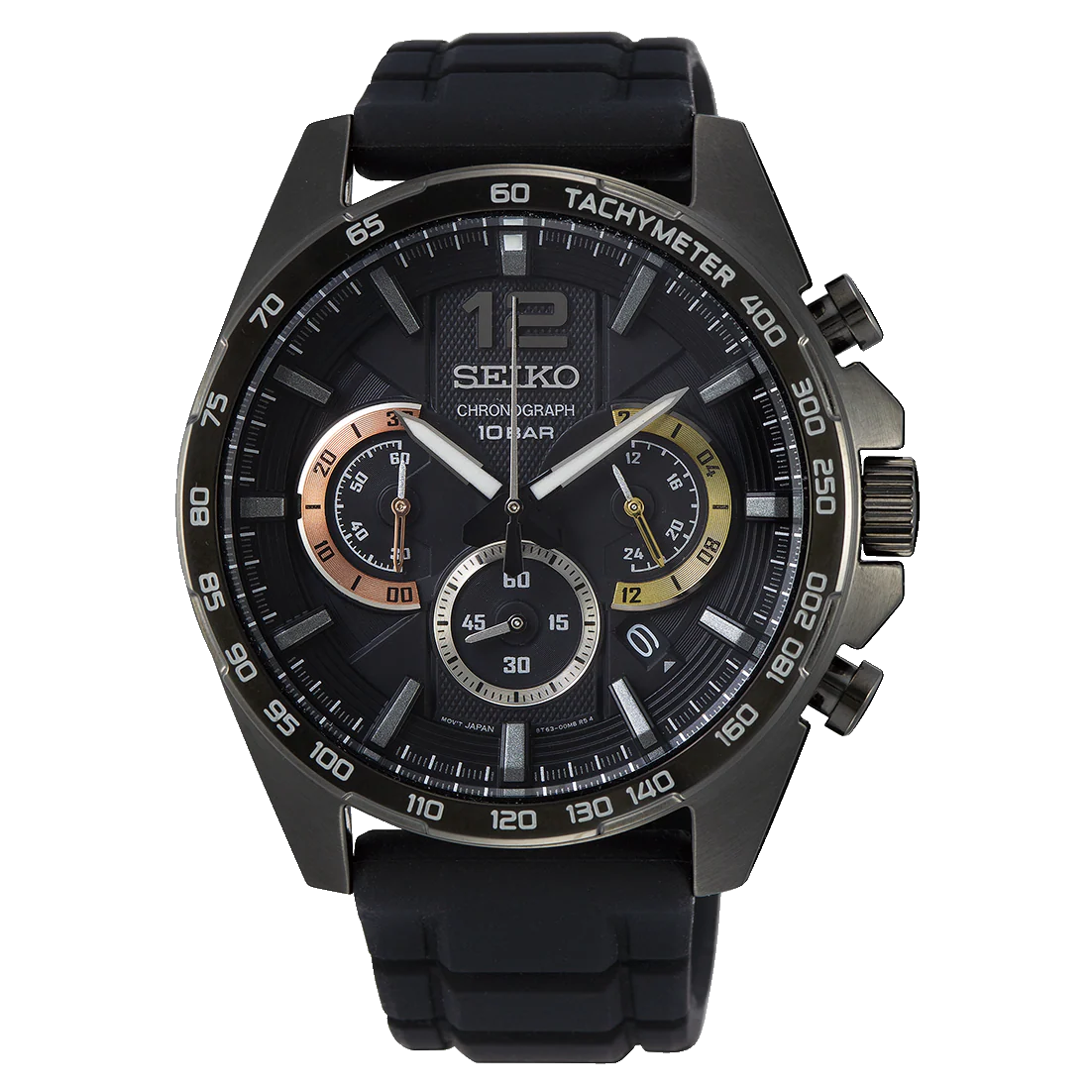 SSB349P1 Reloj Seiko Conceptual de hombre pulsera de caucho