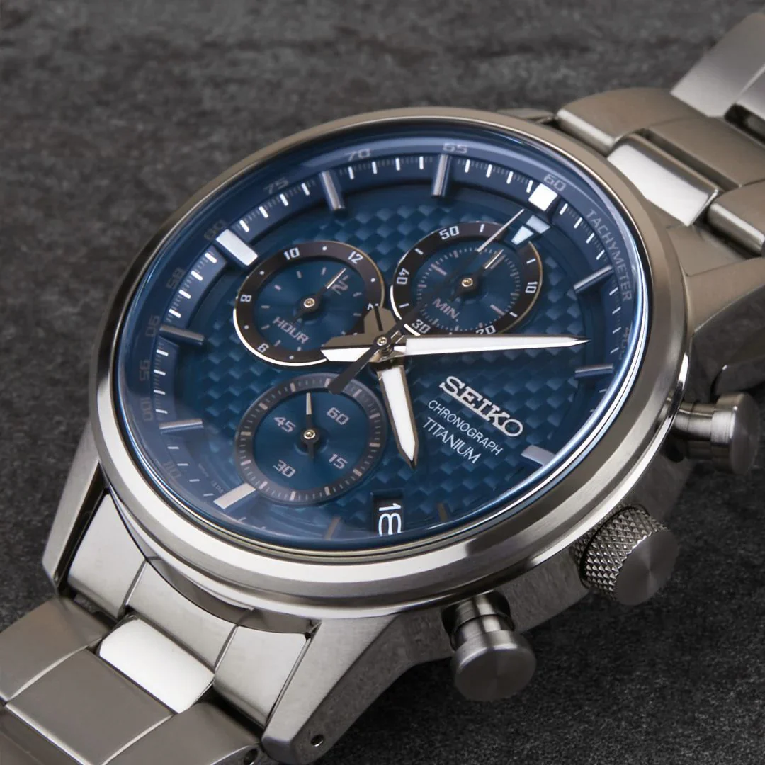 SSB387P1 Reloj Seiko Sport de caballero pulsera de metal - Image 2