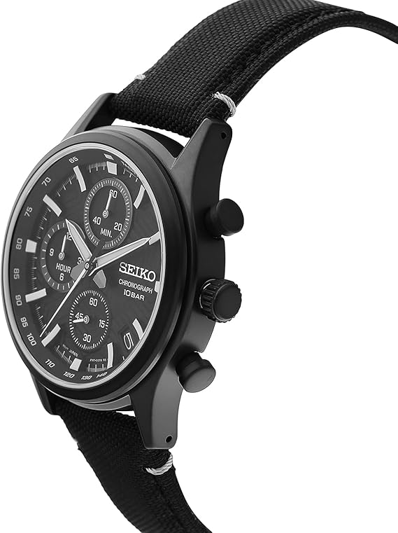 SSB421P1 Seiko 5 Reloj para caballero pulsera de tela - Image 4