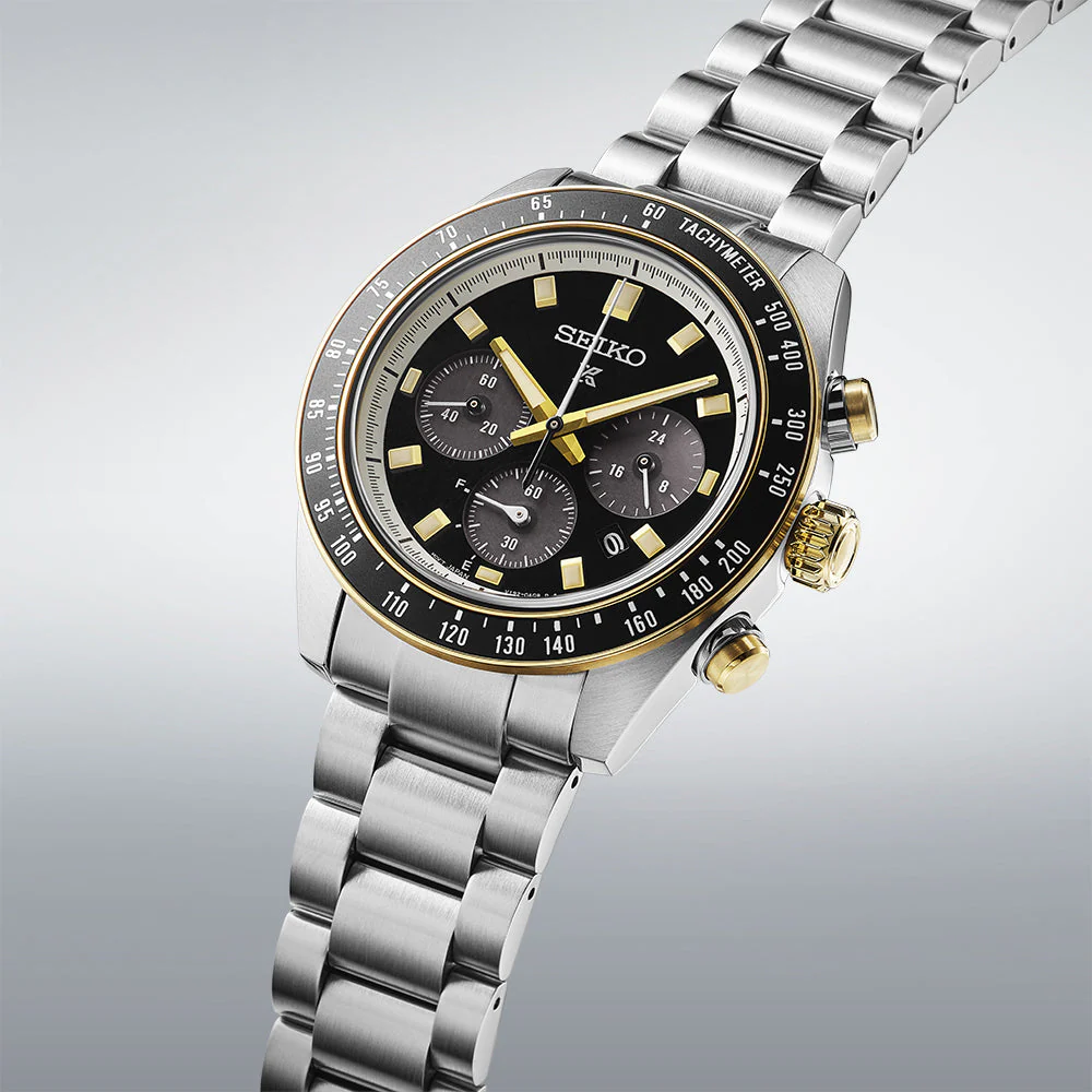 SSC941P1 Reloj Seiko Prospex Speedtimer de hombre pulsera de metal 41 mm - Image 3