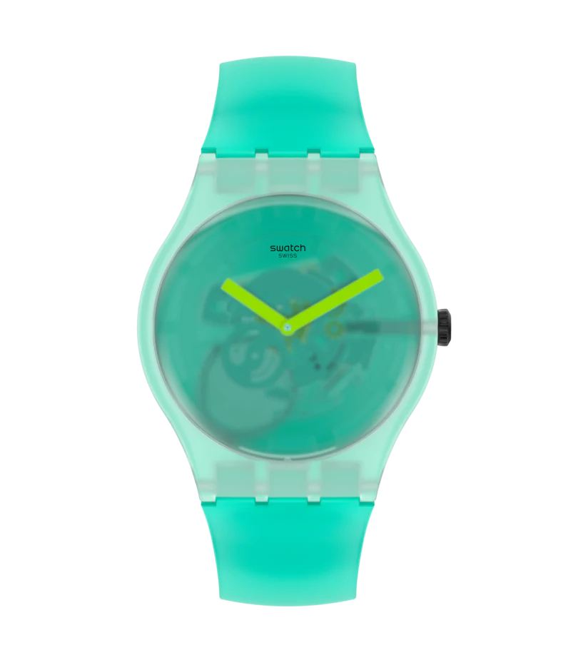 SUOG119 Swatch Nature Blur de dama pulsera de resina