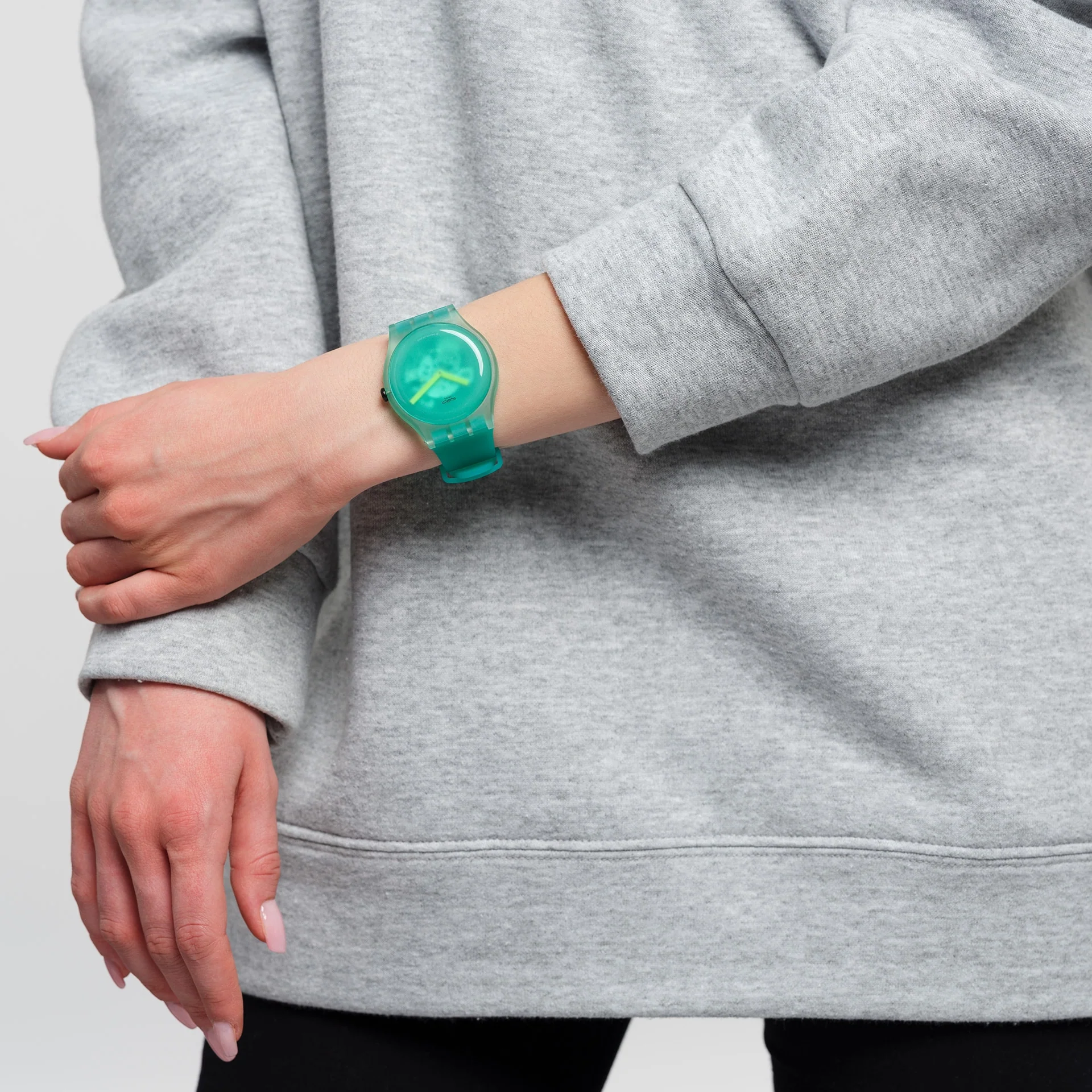 SUOG119 Swatch Nature Blur de dama pulsera de resina - Image 5