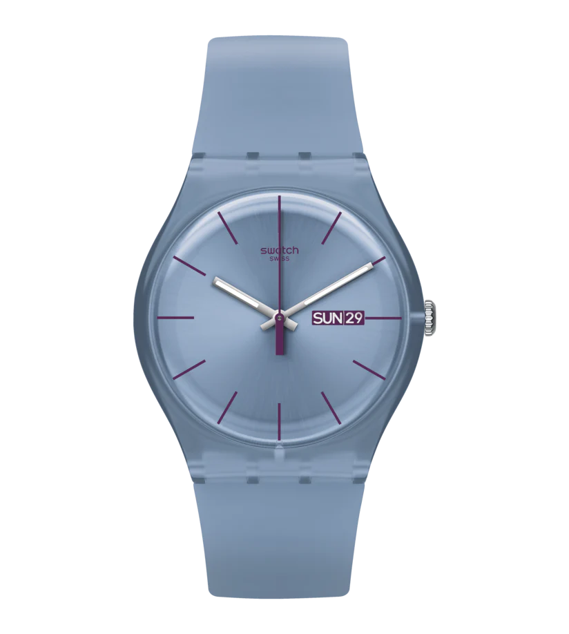 SUOS701 Swatch Sea Rebel unisex pulsera de caucho