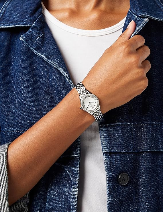 SUR333P1 Reloj Seiko Diamond de dama pulsera de metal - Image 4