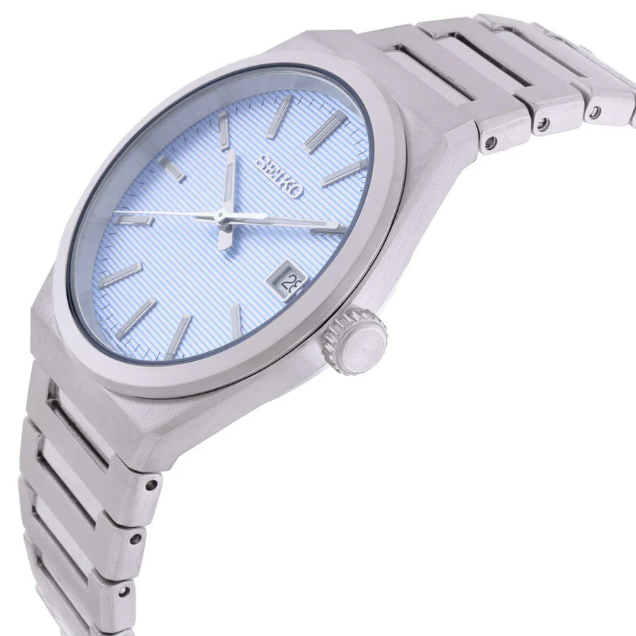 SUR599P1 Reloj Seiko Essentials de caballero banda de acero inoxidable 39 mm - Image 4