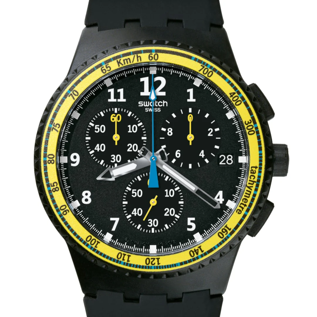 SUSB404 Reloj Swatch Sifnos Análogo para Hombre con Correa de Resina - Image 3