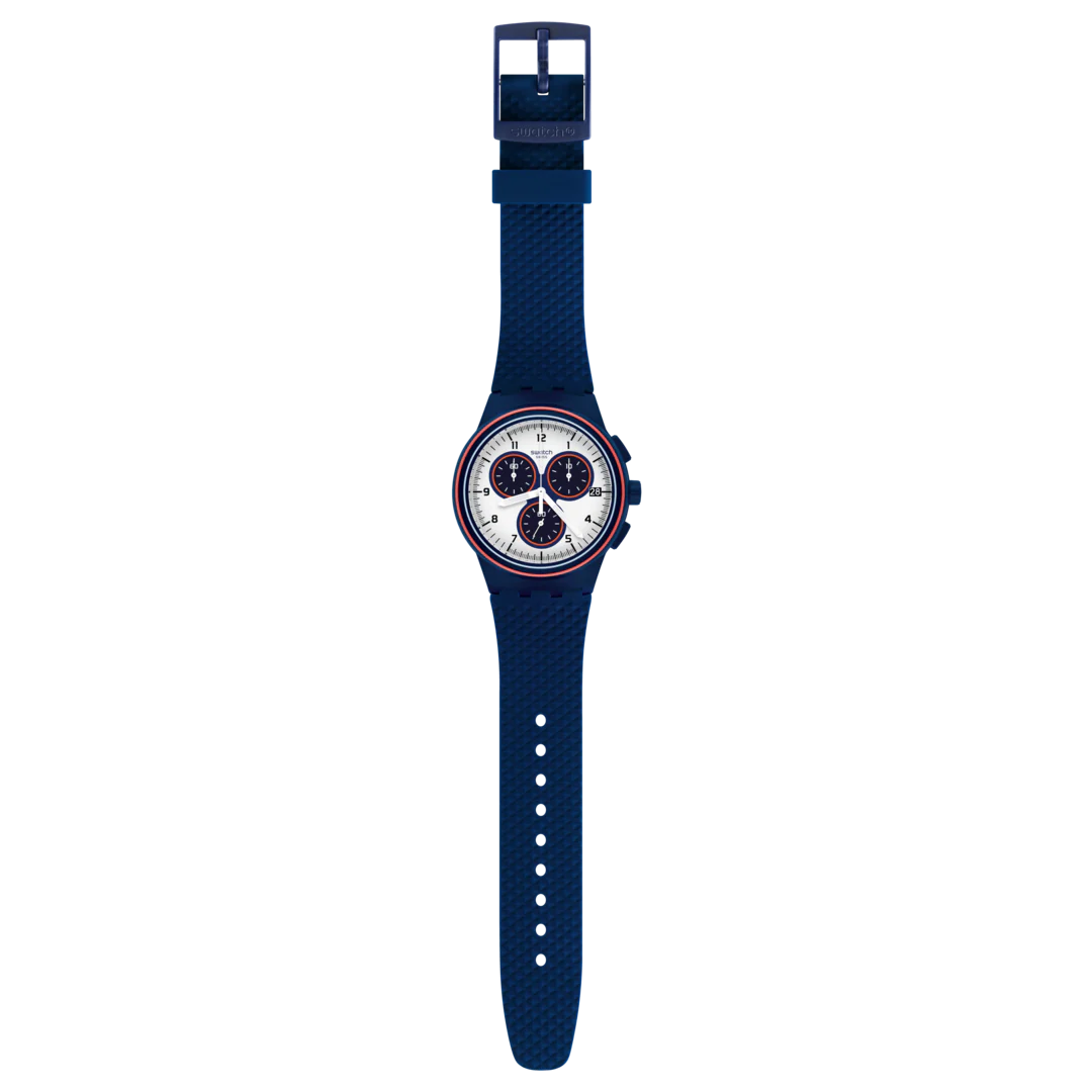 SUSN412 Swatch Parabordo de hombre pulsera de caucho - Image 2