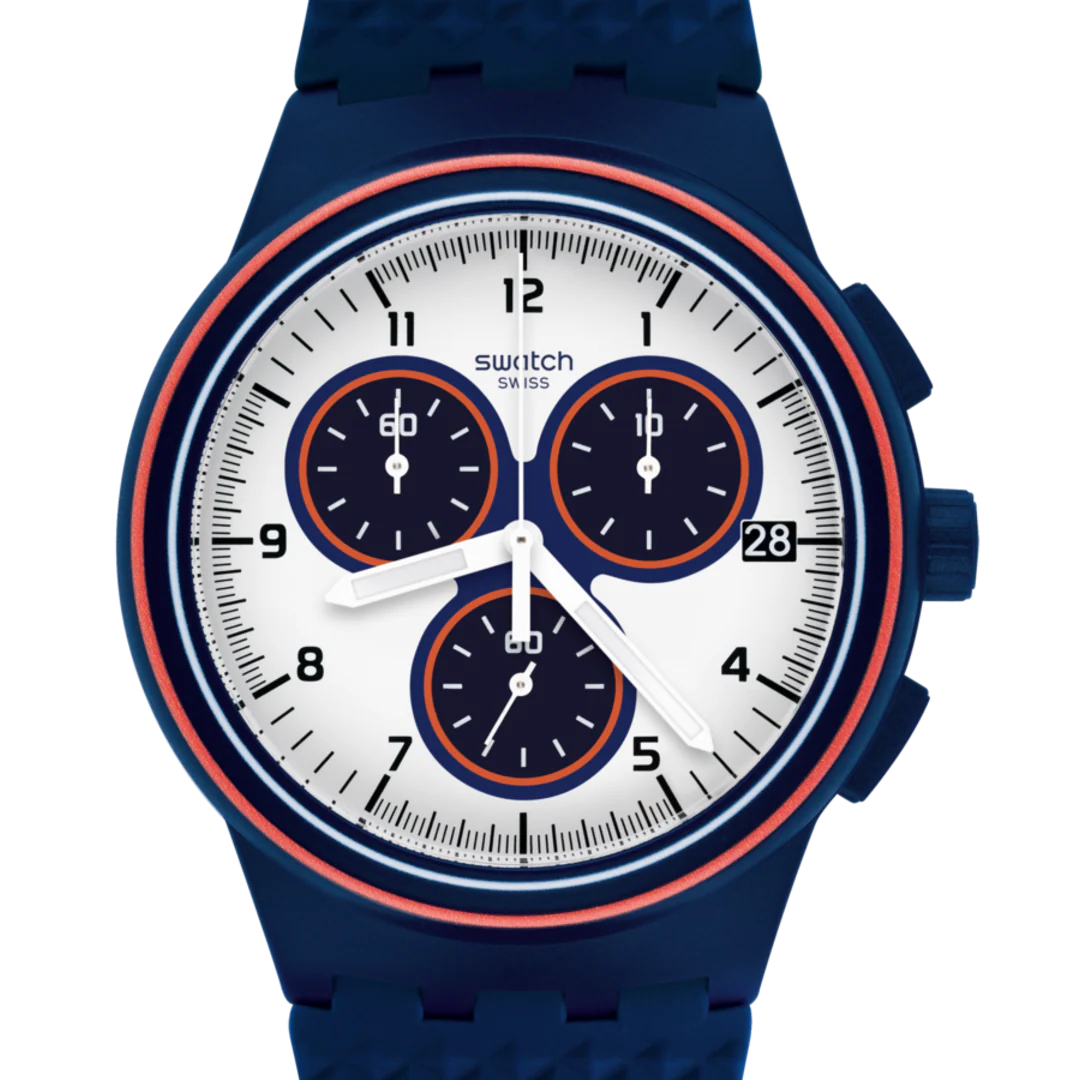 SUSN412 Swatch Parabordo de hombre pulsera de caucho - Image 3