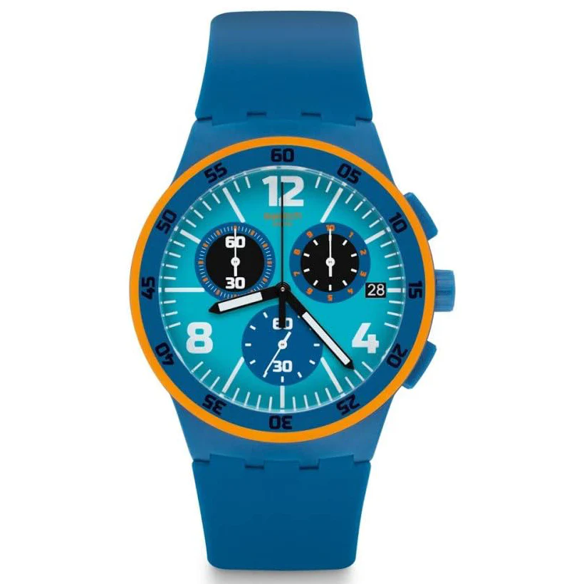 SUSN413 Swatch Capanno de hombre correa de silicona