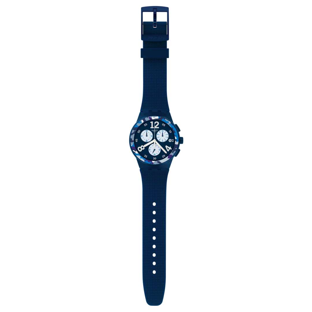SUSN414 Reloj Swatch Camoblu unisex pulsera de resina - Image 2