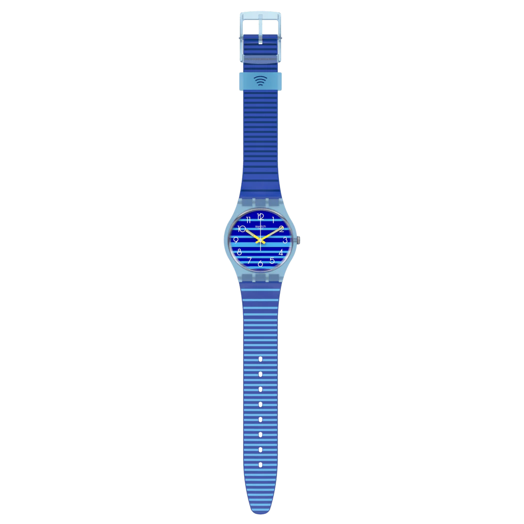 SVHS102-5300 Reloj Swatch Takeadippay! unisex correa de silicona - Image 2