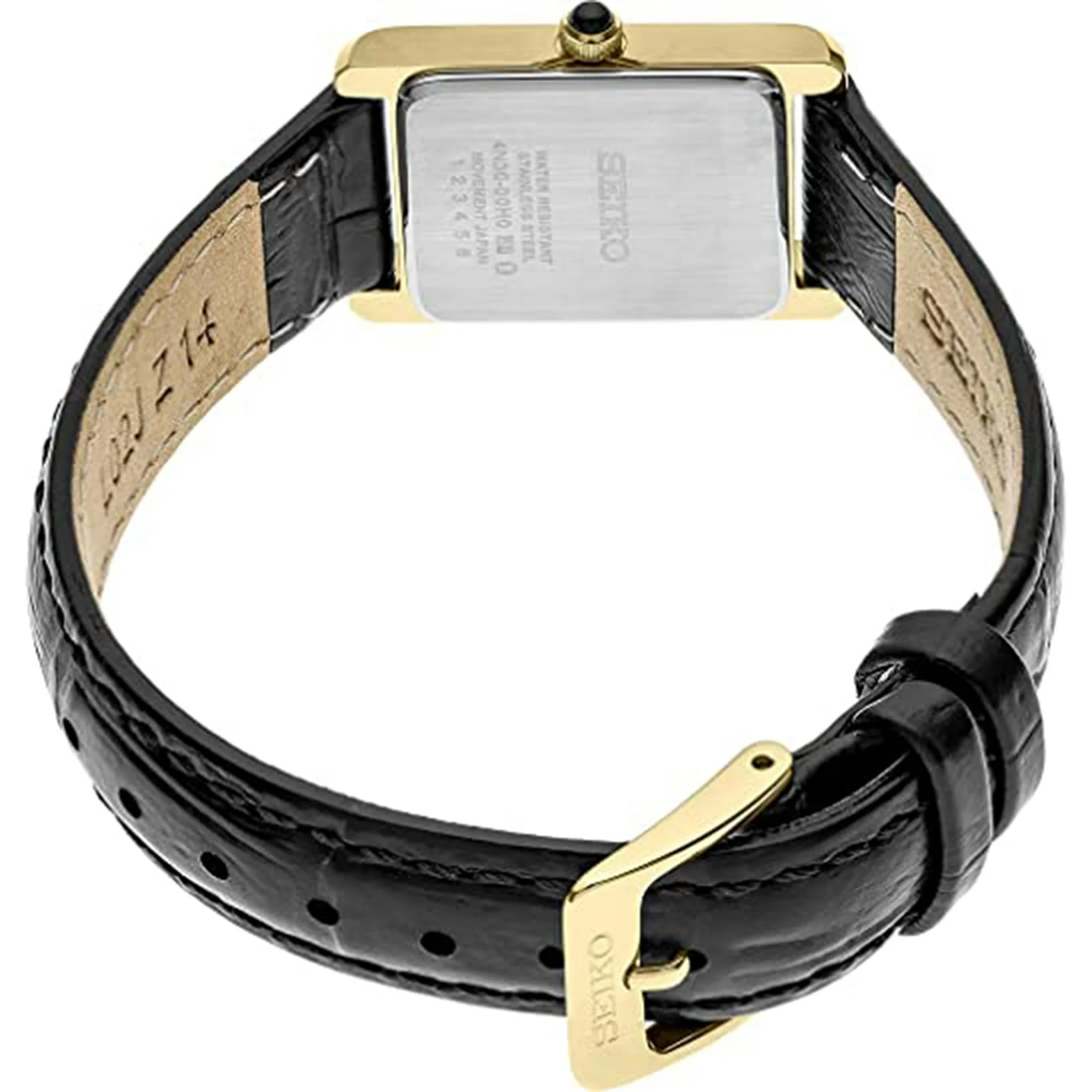 SWR054 Reloj Seiko Essentials para Mujer con Pulsera de Cuero - Image 4