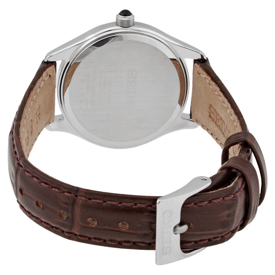 SWR071P1 Reloj Seiko Classic de dama pulsera de cuero 29 mm - Image 2