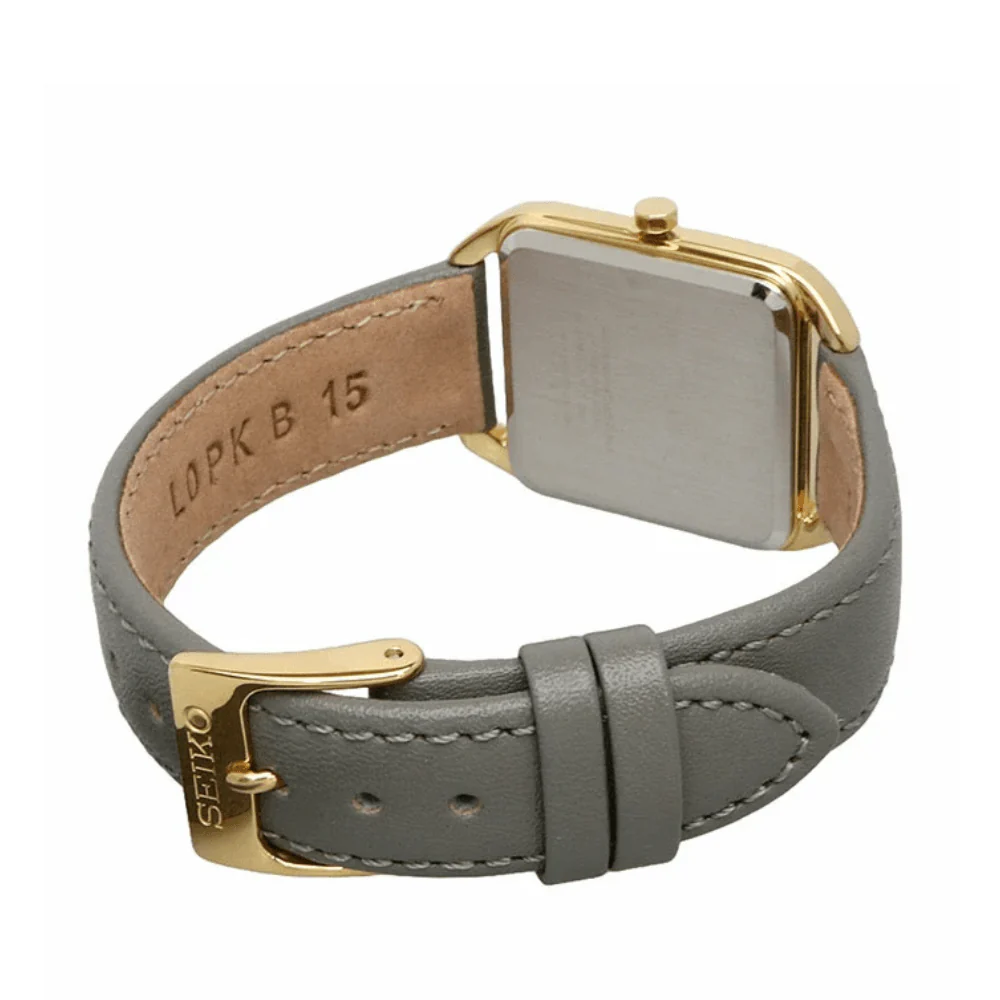 SWR090P1 Reloj Seiko Essentials de dama pulsera de piel 26 mm - Image 2