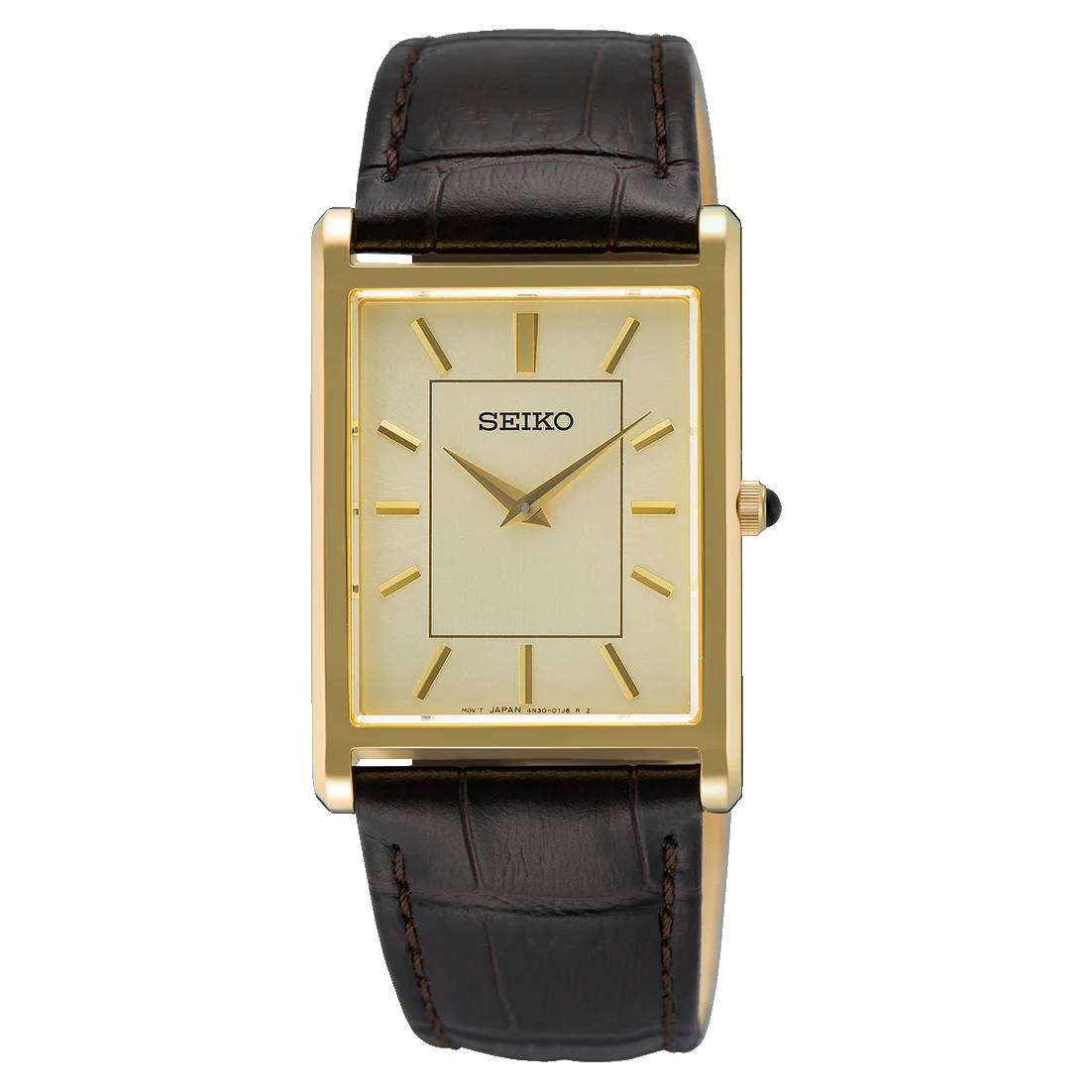SWR106P1 Reloj Seiko Classic de hombre pulsera de cuero