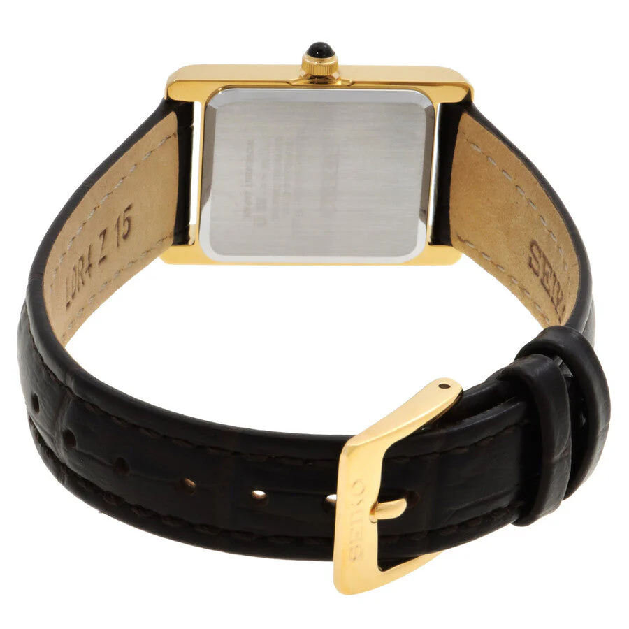 SWR110P1 Reloj Seiko Classic de mujer pulsera de cuero - Image 2
