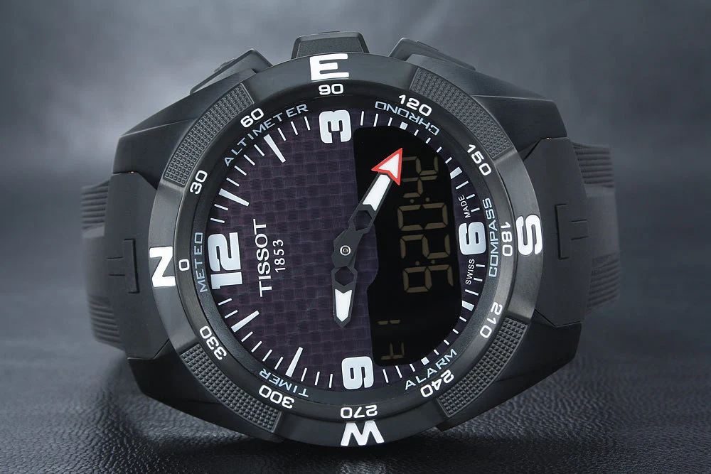 T091.420.47.057.01 Reloj Tissot T-Touch Solar de hombre correa de silicona - Image 6