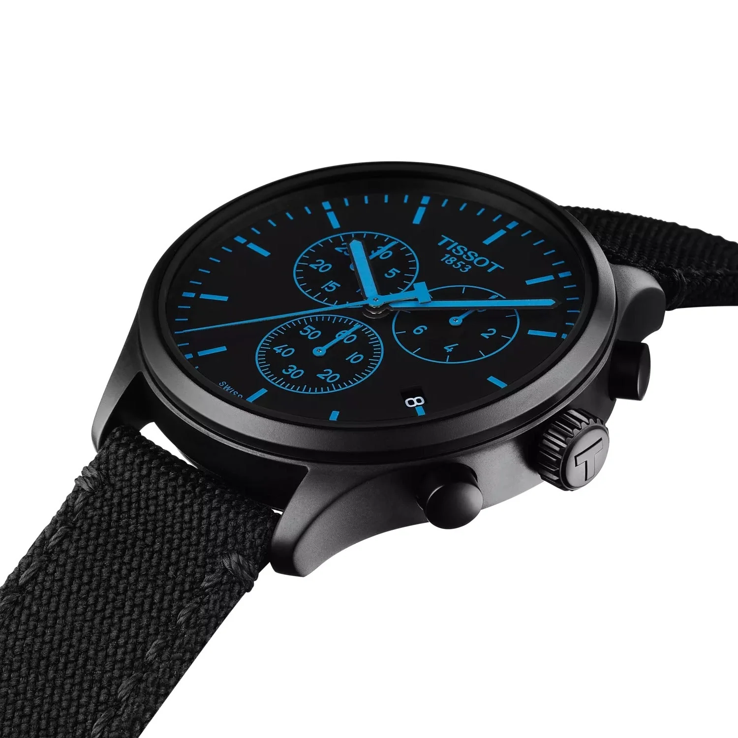 T116.617.37.051.00 Reloj Tissot Chrono XL de hombre correa de tela - Image 3