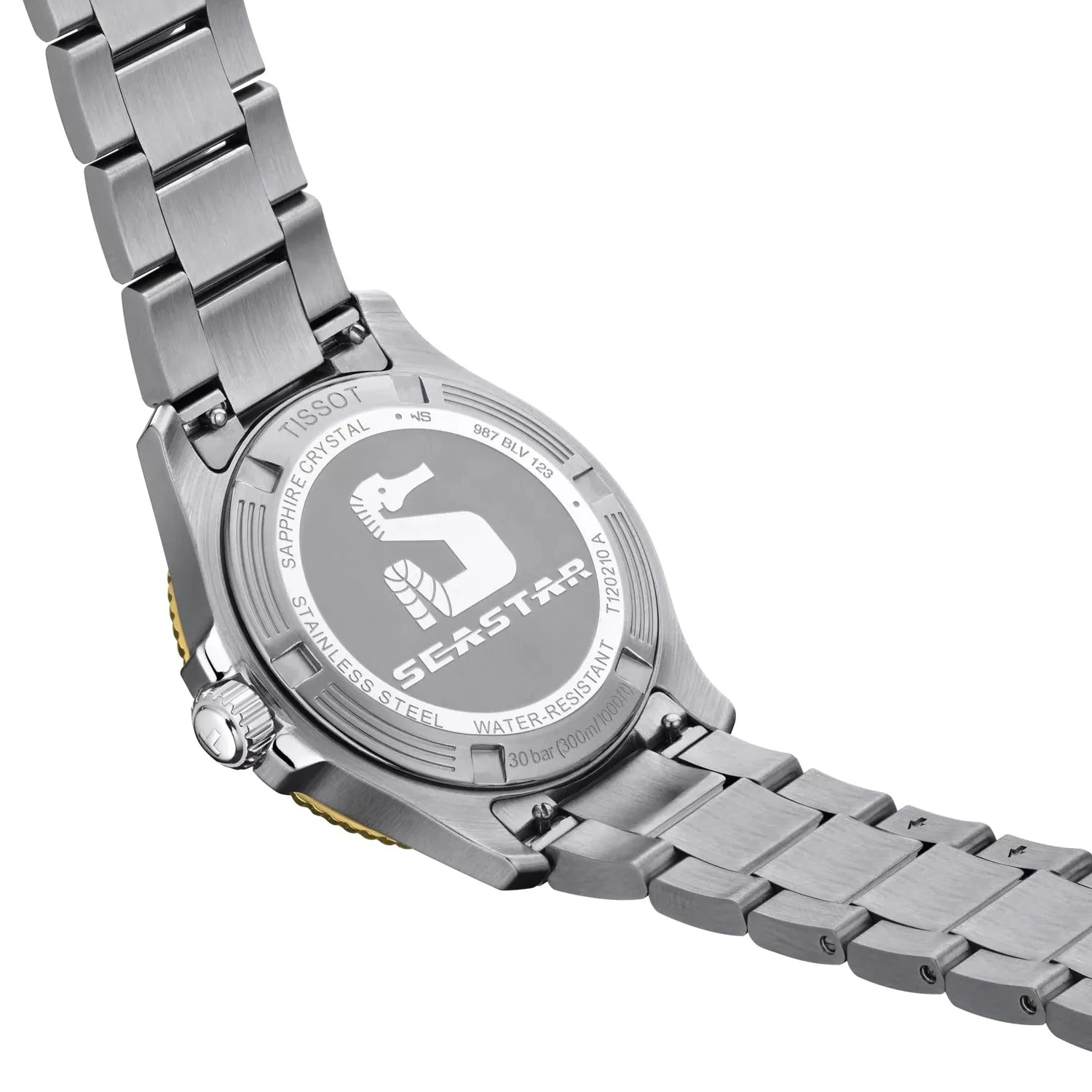 T120.210.21.051.00 Reloj Tissot Seastar 1000 de hombre correa de metal - Image 3