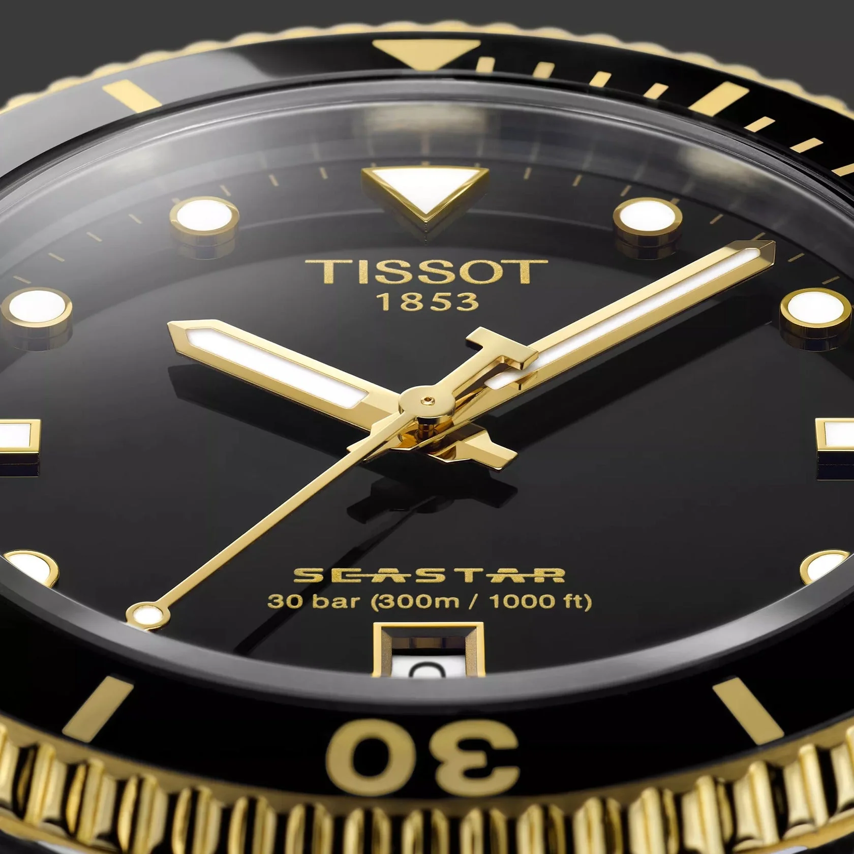 T120.410.27.051.00 Reloj Tissot Seastar 1000 de hombre correa de silicona - Image 6
