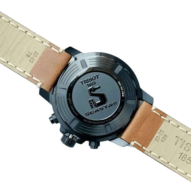 T120.417.36.051.00 Reloj Tissot Seastar de hombre correa de piel - Image 4